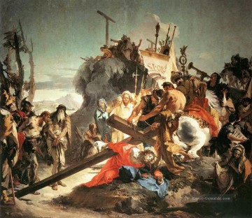  tragen - Christus trägt das Kreuz Giovanni Battista Tiepolo